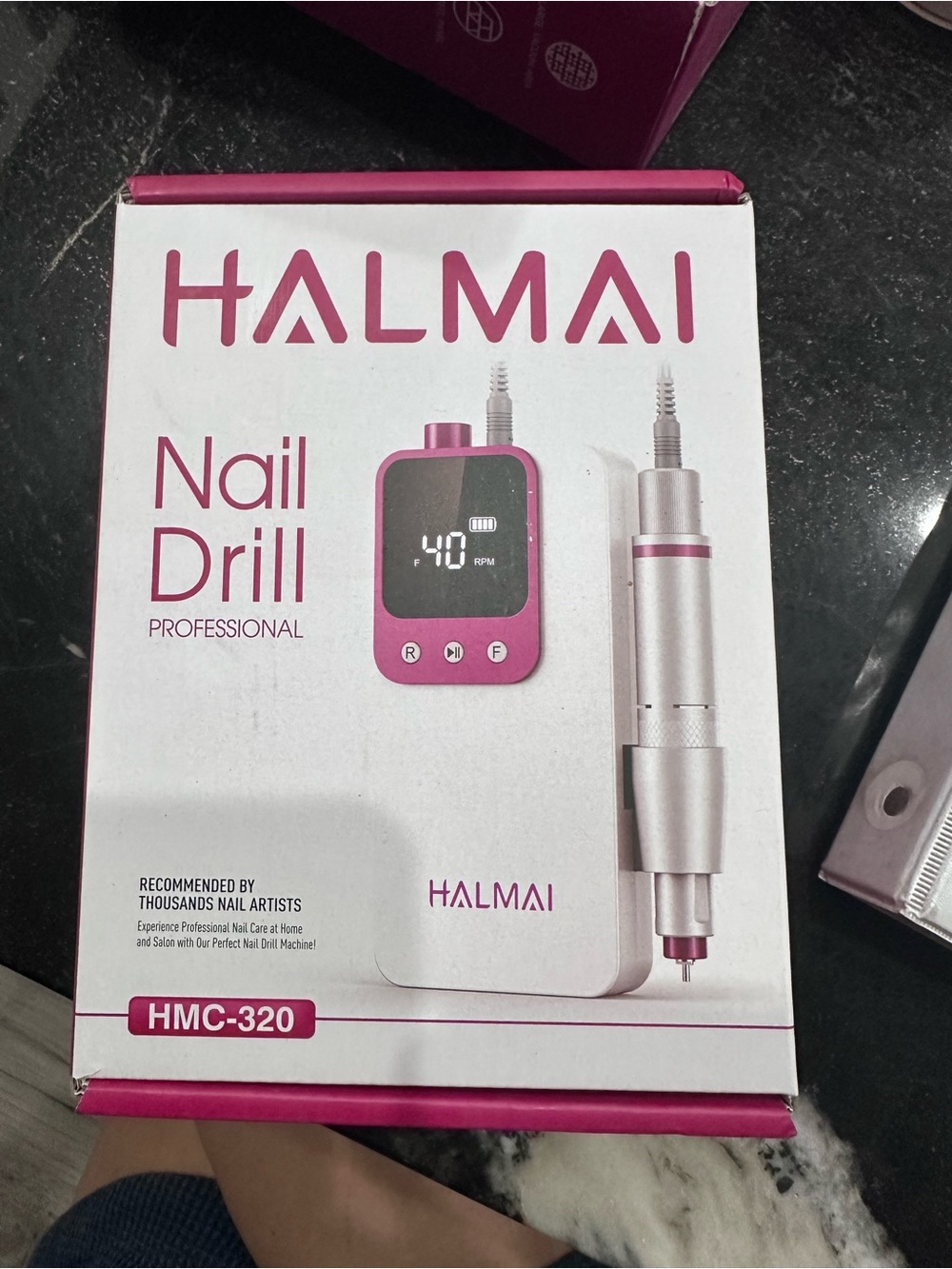 HMC-320 Pink Professional Nail Drill